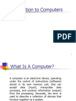 Introduction to Computers: What is a Computer and its Basic Components