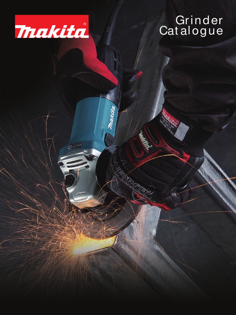 Makita Grinder Power Tools Catalogue | PDF | Grinding (Abrasive Cutting ...