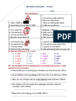 ENGLISH 7 - TUẦN 8 - HS Tự Ôn