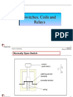 2-Switches, Coil & Relays