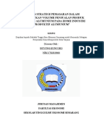 Analisis Strategi Pemasaran Dalam Meningkatkan Volume Penjualan Produk Konstruksi Alumunium Pada Home Industri