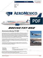 Avion B 737 Aeromexico