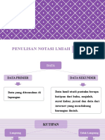 Pertemuan 10. Notasi Imiah 1