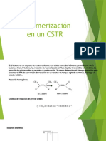Isomerización en Un CSTR y PFR