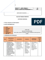 5 Años Actividad Del Dia 14 de Abril