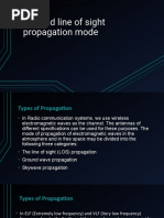 Sky and Line of Sight Propagation Mode