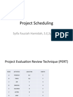 Project Scheduling with PERT and CPM