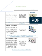 Tipos de Máquinas