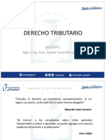 Presentación Cátedra Derecho Tributario