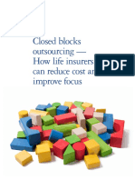 Closed Blocks Outsourcing - How Life Insurers Can Reduce Cost and Improve Focus