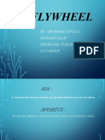 Flywheel: by - Shubham Gupta & Saurabh Yadav Kirori Mal College G5 5 Group