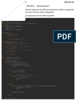 Background From Black To White. But Still The Code Is Selectable. 1) Write A C Program To Convert Expression From Infix To Postfix