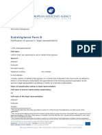 Eudravigilance Form B en