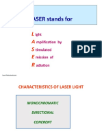 LASER Stands For: L A S E R