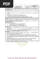 Ktunotes - in-EC308 Embedded Systems