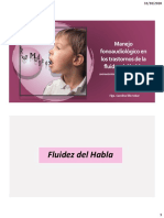 Manejo FO en Los Trastornos de La Fluidez Del Habla-Evaluación y Diagnóstico