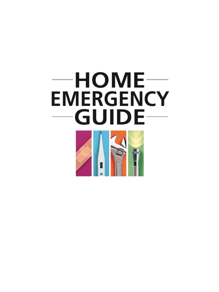 Home Emergency Guide | PDF | Cardiopulmonary Resuscitation | First Aid