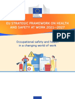 Eu Strategic Framework On Health and Safety at Work