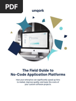 Ebook The Field Guide To No Code Application Platforms