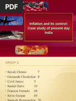 Inflation and its control Case study of present day India