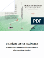 Dilimizde Sestes Kelimeler Resad Ziyanin