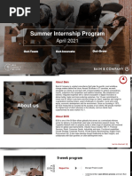 BCN Summer Internship JD-2020