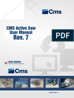 CMS Active Saw User Manual