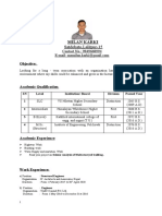 Milan Karki CV