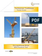 Lifting Technician EPA Practical Test Tower Crane October 2017