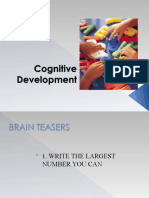 Cognitive Development Nature and Theories