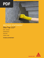 Pile Head Waterproofing Method Statement | PDF | Concrete | Deep Foundation