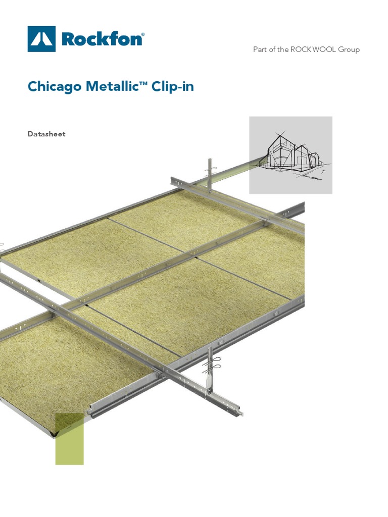 Uk Grid Datasheet Chicago Metallic Clip in D 02 2021 PDF Building