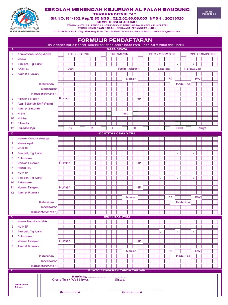 Form PPDB | PDF
