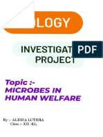 Biology Investigatory project