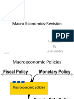 Macro Economics-Revision: Presented by Lalan Mishra