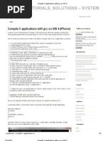 Download Compile C applications with gcc on iOS 4 iPhone by Subbu6502 SN51445080 doc pdf