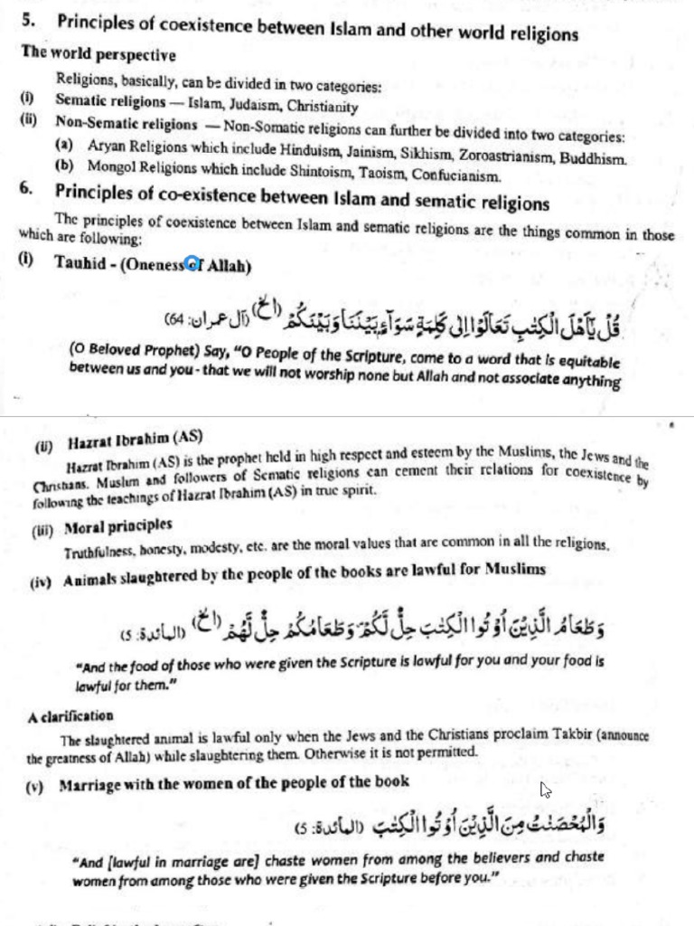 Islam and Other Religions | PDF