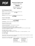 AS Units Revision Notes IAL Edexcel