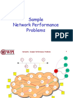Networks: Sample Performance Problems 1