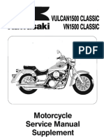 Сервисный Мануал (Service Manual) На Kawasaki VN1500D Vulcan Classic (1996-1997)