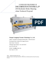 LG-8X3200-Hydraulic Brake Shearing Machine