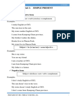 12 Tenses Simple Present