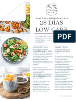 Acompañamiento Low Carb Abril