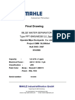 Mahle Bilge Water Separator Type PPT-BWS:MESB 5,0_5ppm Final Drawing