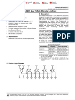 DS26C31x CMOS Quad Tri-State Differential Line Driver: 1 Features 3 Description