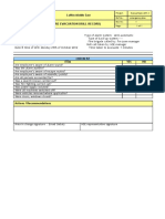 Evacuation Drill Record Sheet 1 Lufkin Maadi