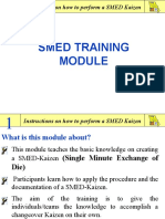 Smed Training: Instructions On How To Perform A SMED Kaizen