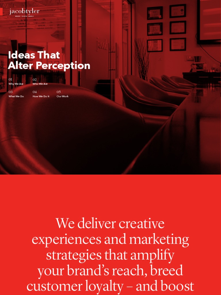Ideas That Alter Perception: Why We Are Who We Are | PDF | Online ...