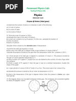 Thermal Physics A2 Matter (Ideal Gas) WS Final