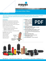 Premium Line Manual Screen & Disc Filters: 300 Series